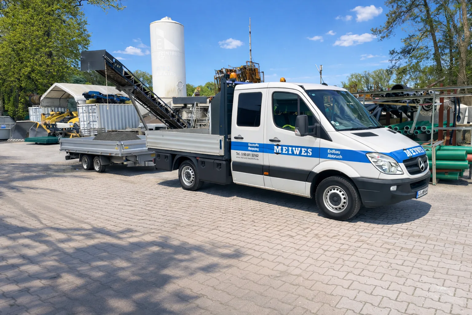 Beton2Go bei MEIWES für kleinere Bauprojekte